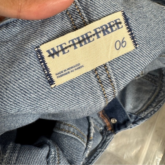 NWOT We The Free Kensington Blue Denim Jumpsuit - Picture 10 of 11